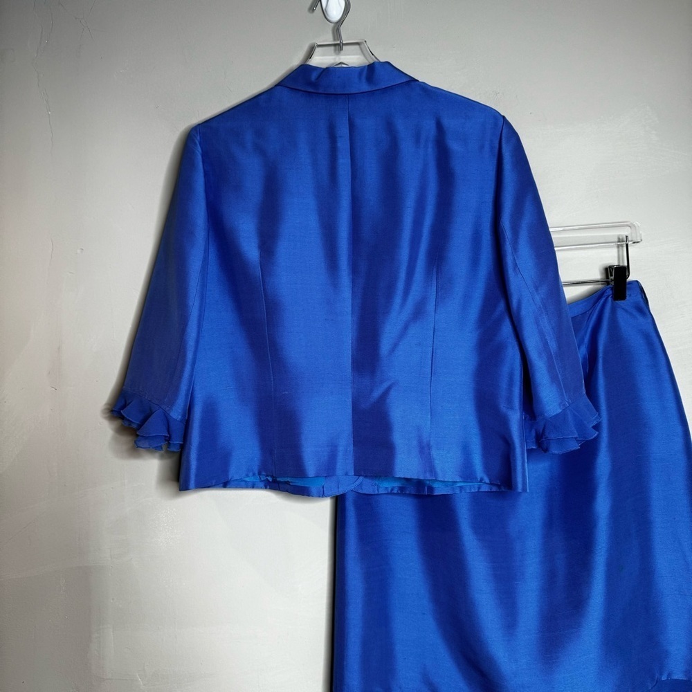 David Warren New York 100% silk suit - Picture 5 of 15